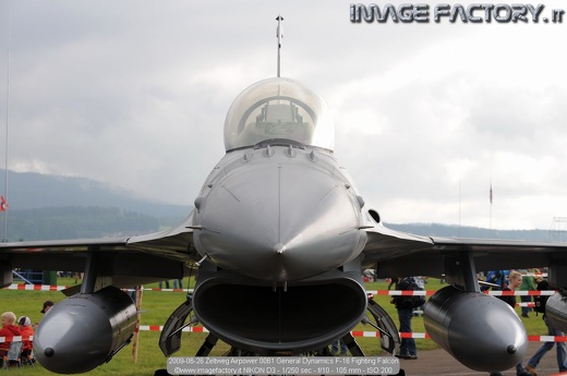2009-06-26 Zeltweg Airpower 0061 General Dynamics F-16 Fighting Falcon